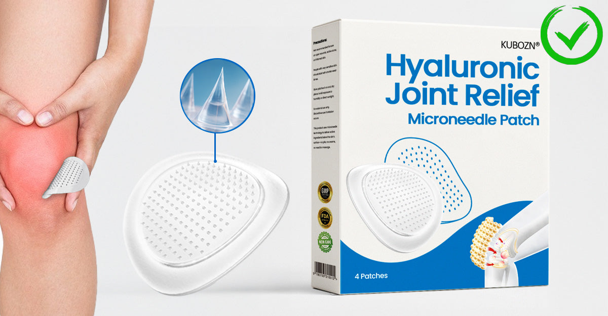KUBOZN® Hyaluronic Joint Relief Microneedle Patch 18 Alt Image