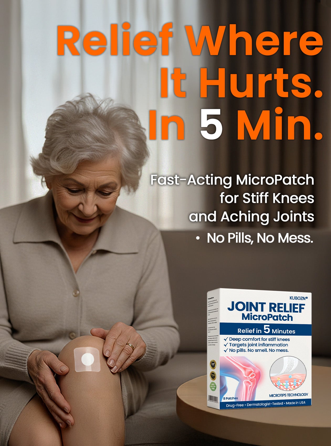 KUBOZN® Joint Relief MicroPatch image lazy image mobile