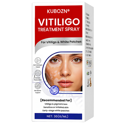 KUBOZN® Vitiligo Repigmentation Spray — Visible Results in 7 Days, Steroid-Free