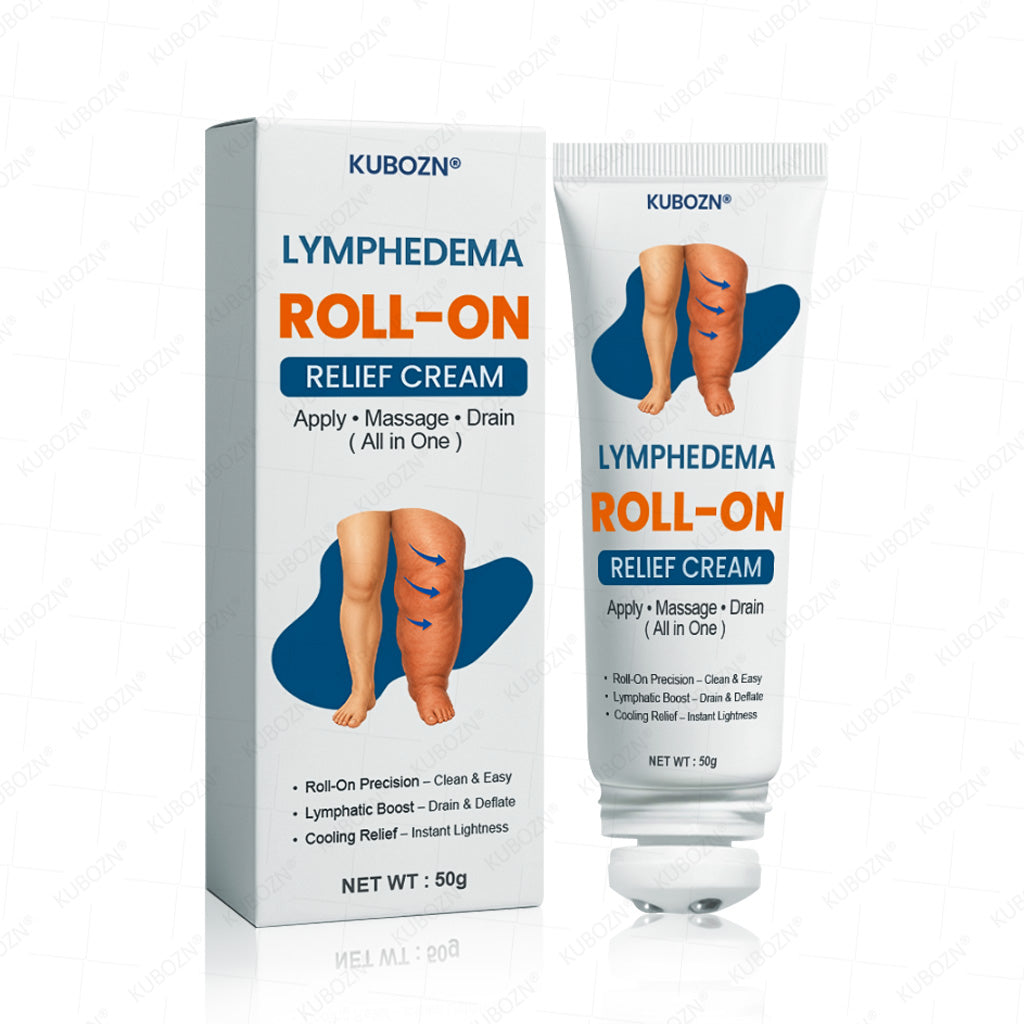 KUBOZN® Roll-On Pump Cream for Lymphatic Drainage & Swelling Relief