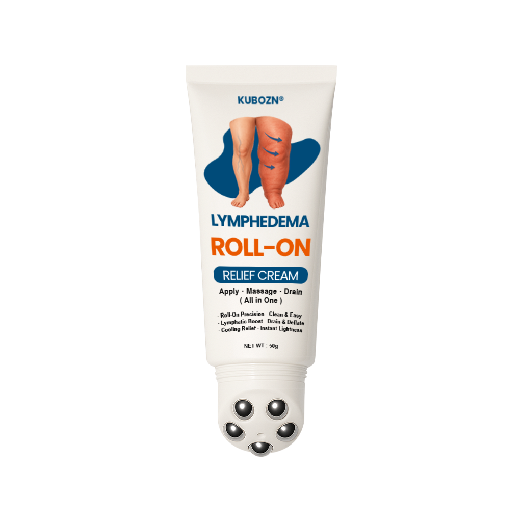 KUBOZN® Roll-On Pump Cream for Lymphatic Drainage & Swelling Relief