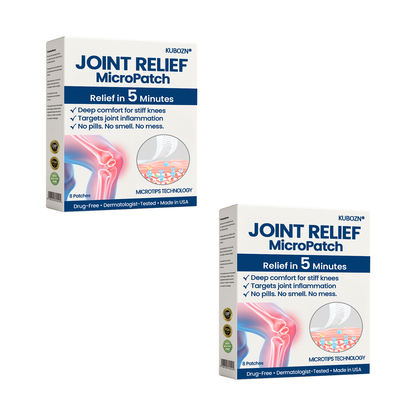 KUBOZN® Joint Relief MicroPatch – Fast Soothing for Knee Pain 🅱︎