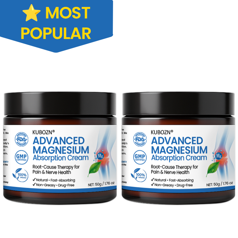 ✅KUBOZN® Advanced Magnesium Absorption Cream for Arthritis, Neuropathy & Joint Pain (offer)