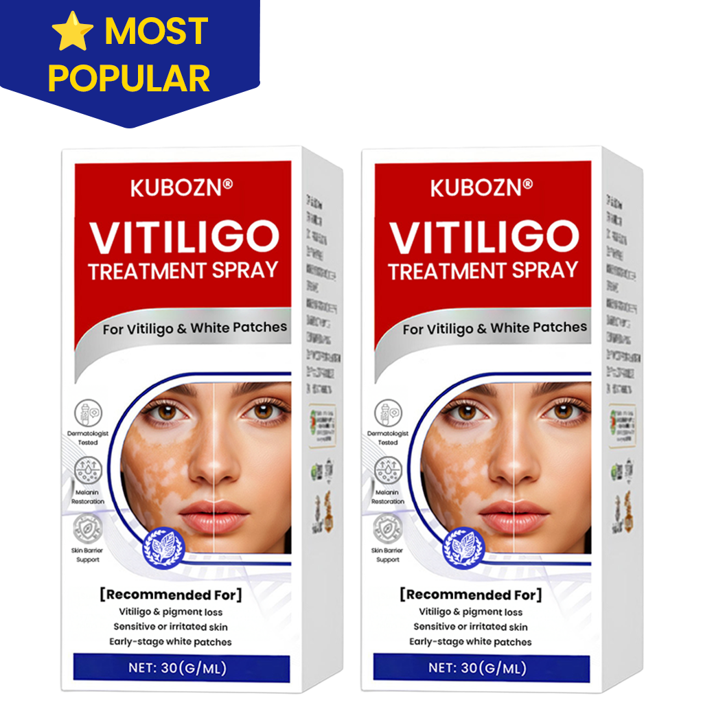 KUBOZN® Vitiligo Repigmentation Spray — Visible Results in 7 Days, Steroid-Free