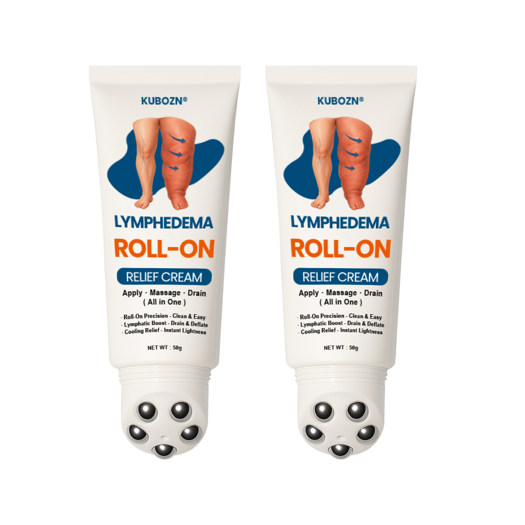 KUBOZN® Roll-On Pump Cream for Lymphatic Drainage & Swelling Relief