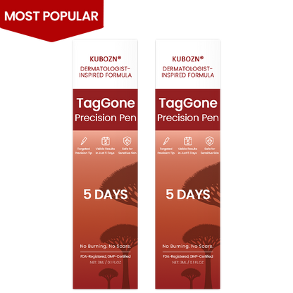 ✨KUBOZN® TagGone Precision Pen (2025 Upgrade) | Skin Tag, Mole & Wart Remover – Fast, Gentle & Scar-Free in 5 Days 🅱︎