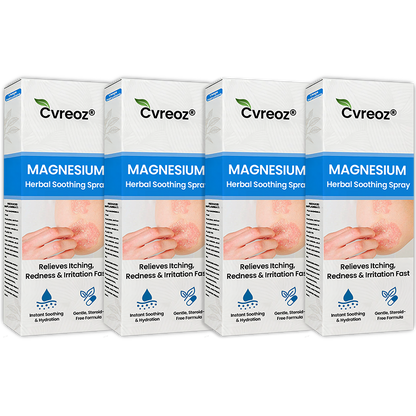 ✅  Official Store:Cvreoz® Magnesium Herbal Spray – Fast Relief for Psoriasis & Eczema | No-Rub, Steroid-Free (OFFER)