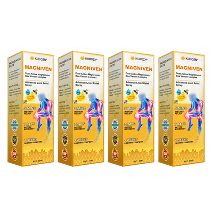 🇺🇸🏅  KUBOZN® MagniVen Magnesium & Bee Venom Joint Spray – 5 Min Relief · 7 Day Mobility · 4 Week Comfort