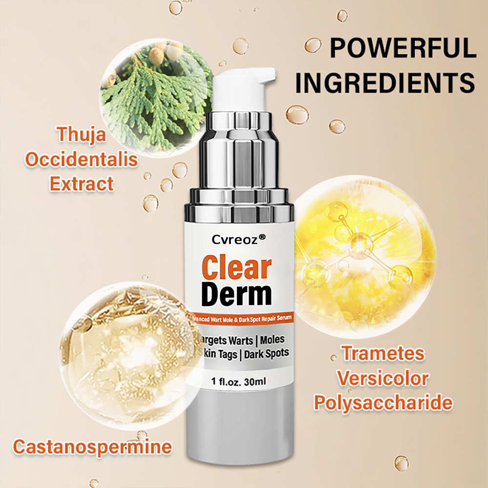 Cvreoz® ClearDerm Advanced Wart Mole & Dark Spot Repair Serum