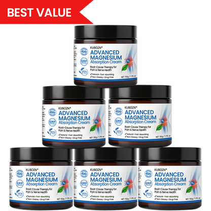 ✅KUBOZN® Advanced Magnesium Absorption Cream for Arthritis, Neuropathy & Joint Pain