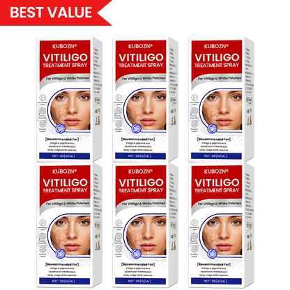 KUBOZN® Vitiligo Repigmentation Spray — Visible Results in 7 Days, Steroid-Free 🅱︎