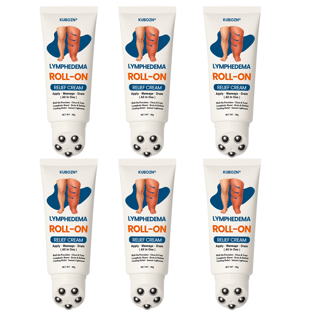 KUBOZN® Roll-On Pump Cream for Lymphatic Drainage & Swelling Relief