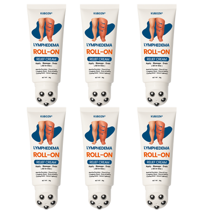 KUBOZN® Roll-On Pump Cream for Lymphatic Drainage & Swelling Relief