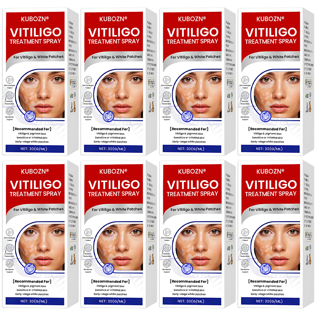 KUBOZN® Vitiligo Repigmentation Spray — Visible Results in 7 Days, Steroid-Free 🅱︎
