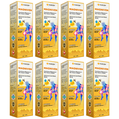 🇺🇸🏅  KUBOZN® MagniVen Magnesium & Bee Venom Joint Spray – 5 Min Relief · 7 Day Mobility · 4 Week Comfort