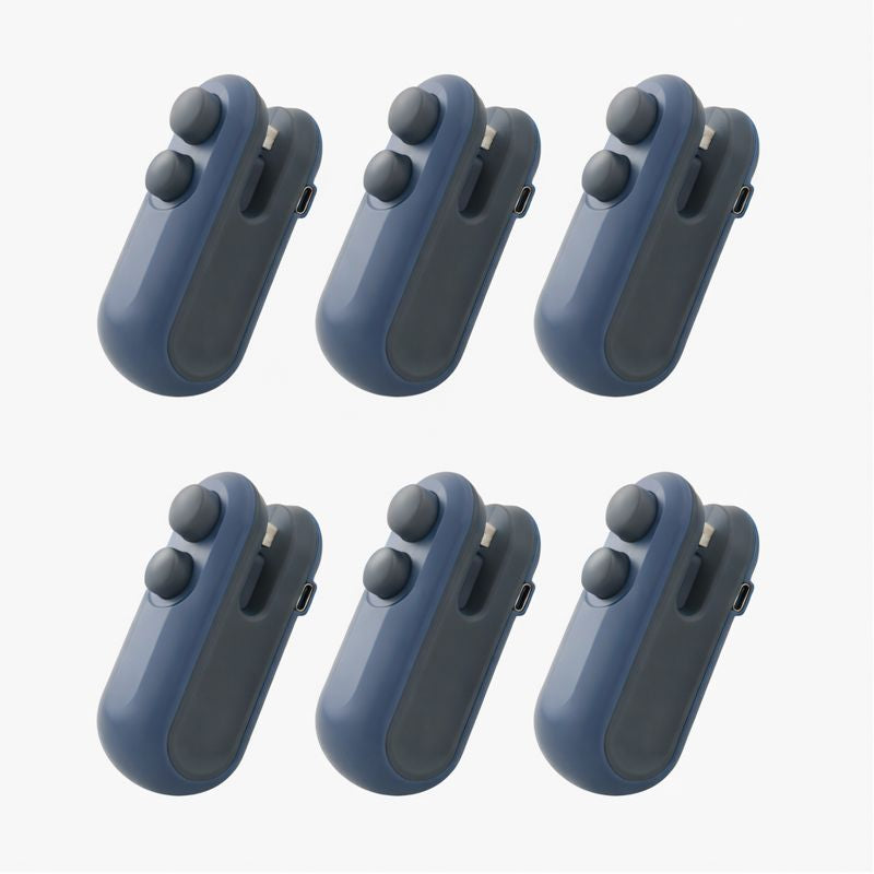 KUBOZN®  2-in-1 Mini Bag Sealer & Cutter | USB Rechargeable Heat Sealer (offer)