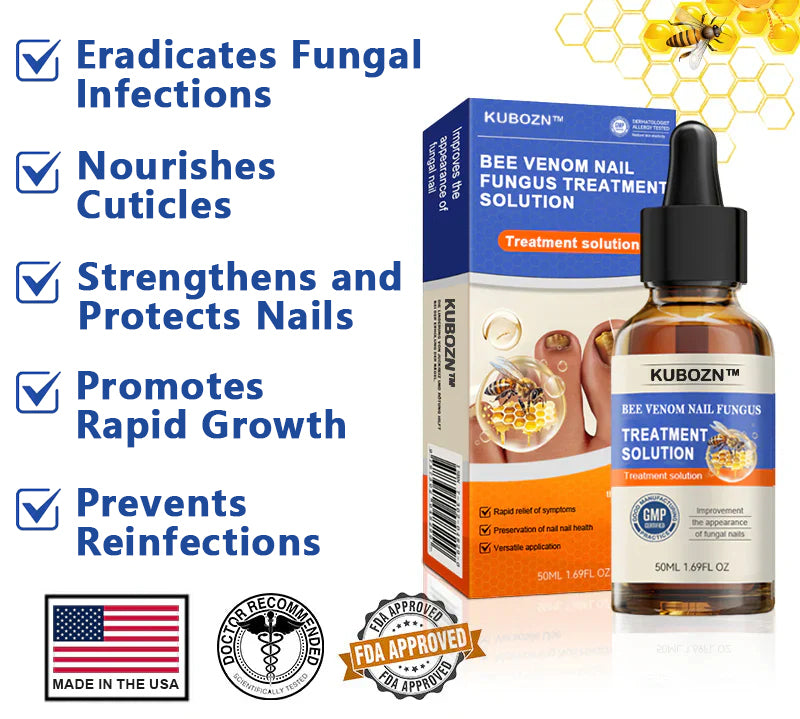 KUBOZN® Bee Venom Nail Fungus Treatment Solution👣👣