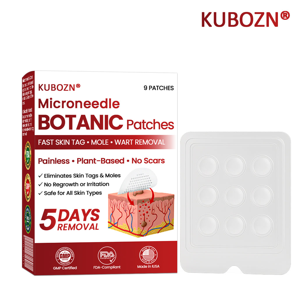 🔥KUBOZN® Microneedle Skin Tag Removal Patches – Visible Results in 5 Days 🅱︎
