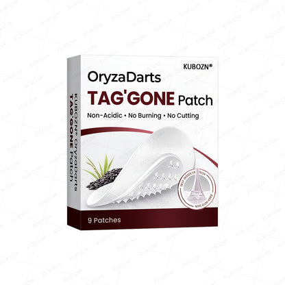 KUBOZN® OryzaDarts TAG’GONE Patch✨Pain-Free Root-Level Removal Powered by Black Rice MicroDarts. 🅱︎