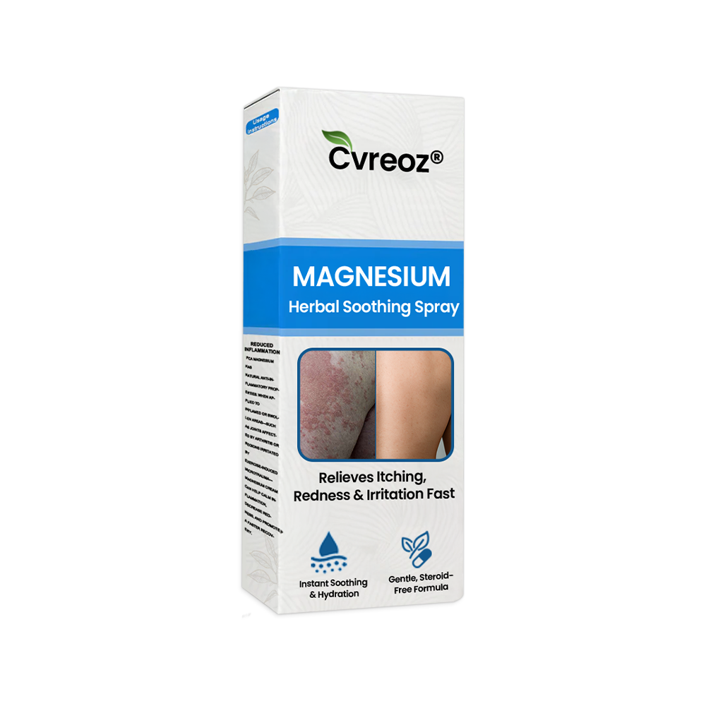 ✅  Official Store:KUBOZN® Magnesium Herbal Spray – Fast Relief for Psoriasis & Eczema | No-Rub, Steroid-Free (OFFER)