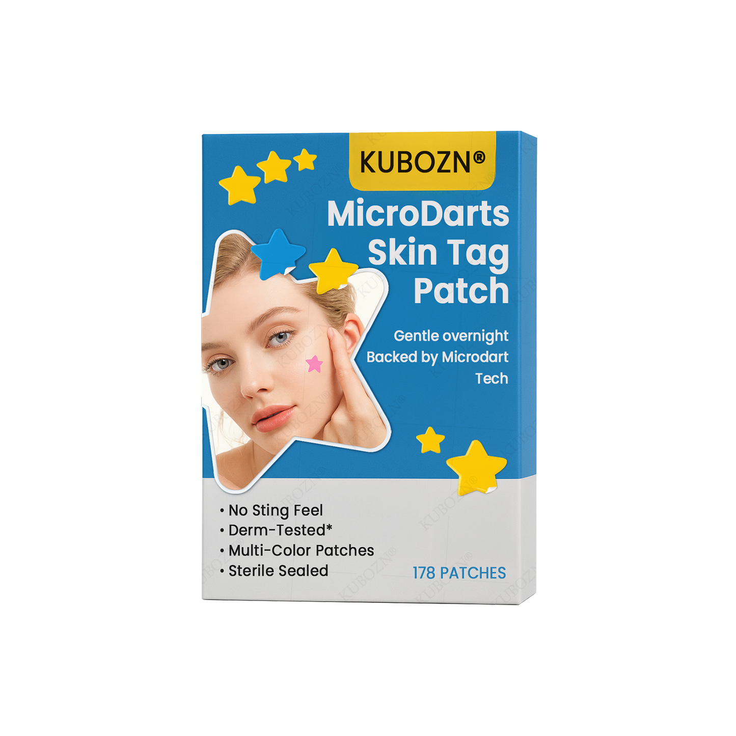 ✨ KUBOZN® MicroDarts Skin Tag Patch – Fun Shapes Edition for Gentle Care 🅱︎ (offer)