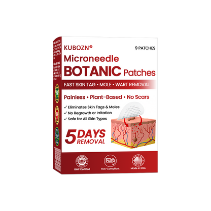 🔥KUBOZN® Microneedle Skin Tag Removal Patches – Visible Results in 5 Days 🅱︎