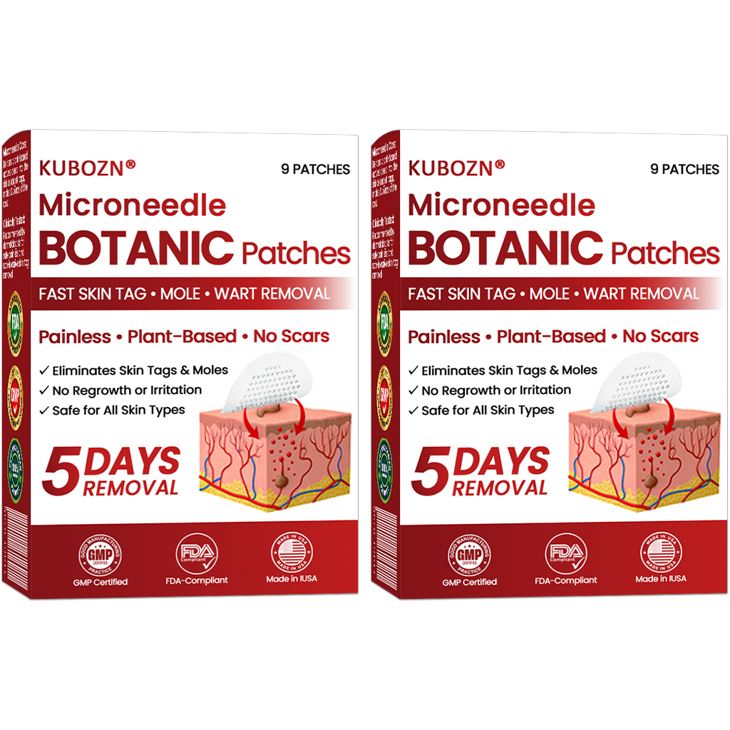 🔥KUBOZN® Microneedle Skin Tag Removal Patches – Visible Results in 5 Days 🅱︎