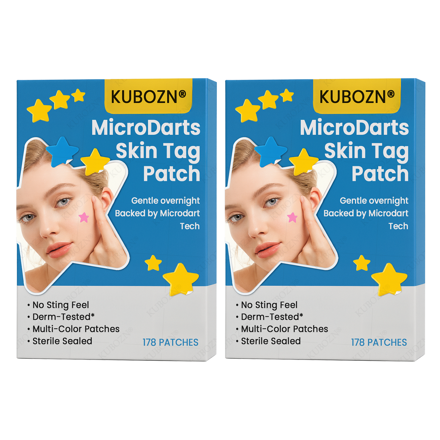 ✨ KUBOZN® MicroDarts Skin Tag Patch – Fun Shapes Edition for Gentle Care 🅱︎ (offer)