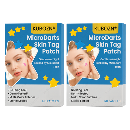 ✨ KUBOZN® MicroDarts Skin Tag Patch – Fun Shapes Edition for Gentle Care 🅱︎ (offer)