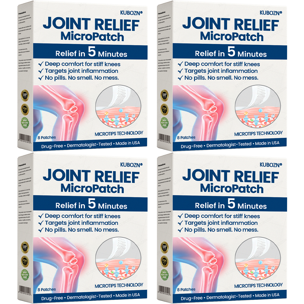 KUBOZN® Joint Relief MicroPatch – Fast Soothing for Knee Pain