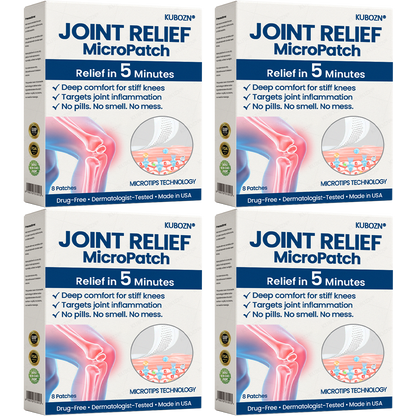 KUBOZN® Joint Relief MicroPatch – Fast Soothing for Knee Pain