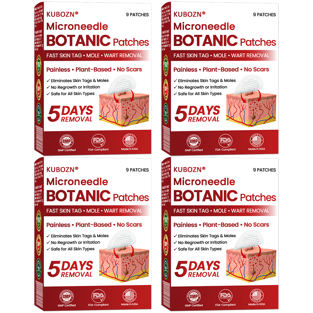 🔥KUBOZN® Microneedle Skin Tag Removal Patches – Visible Results in 5 Days 🅱︎