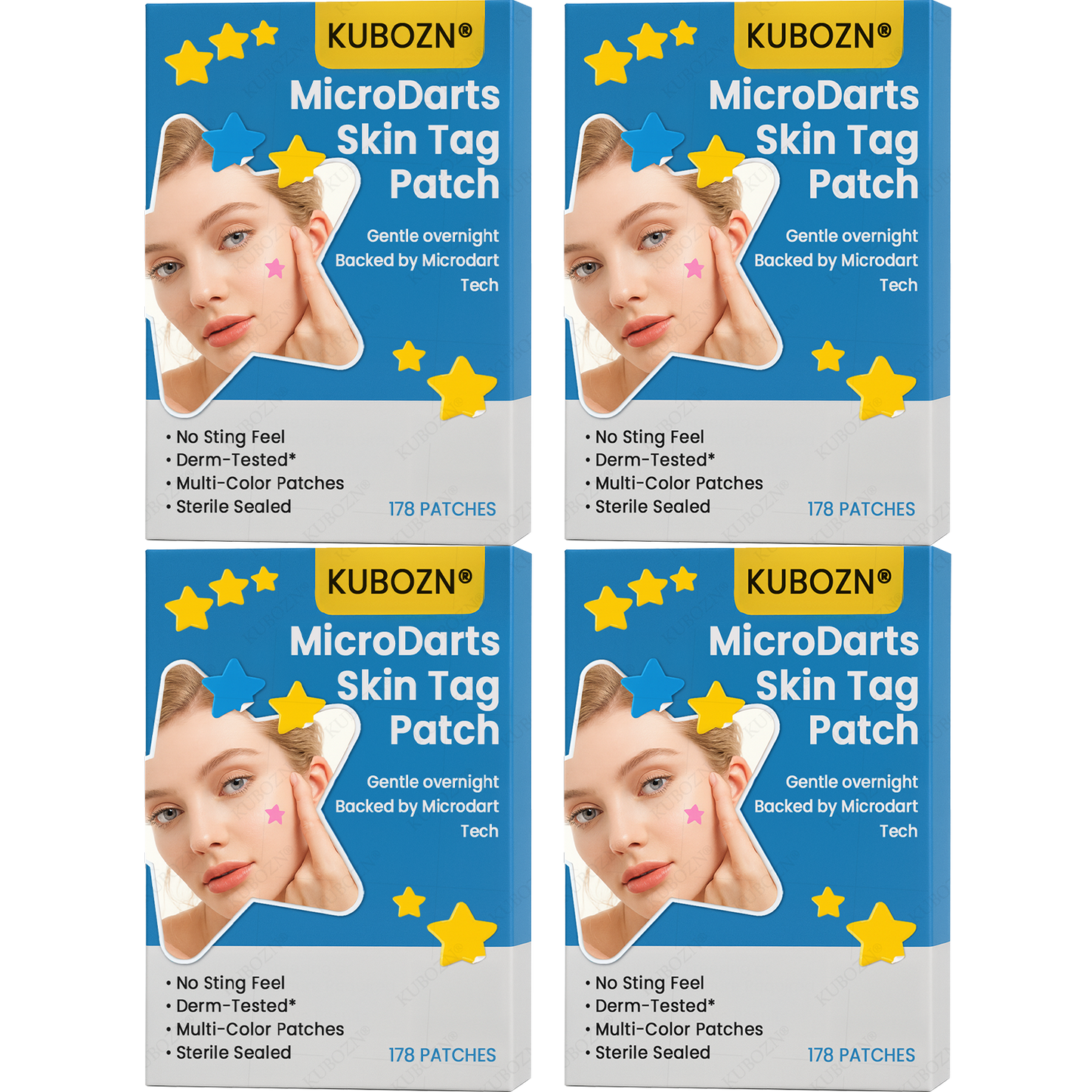 ✨ KUBOZN® MicroDarts Skin Tag Patch – Fun Shapes Edition for Gentle Care 🅱︎ (offer)