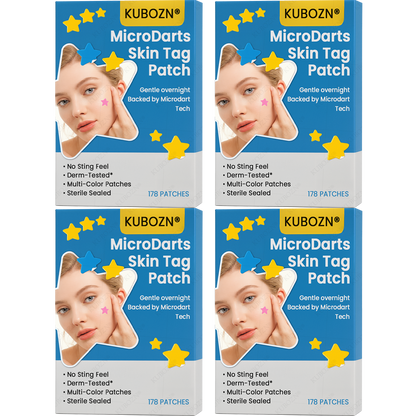 ✨ KUBOZN® MicroDarts Skin Tag Patch – Fun Shapes Edition for Gentle Care 🅱︎ (offer)
