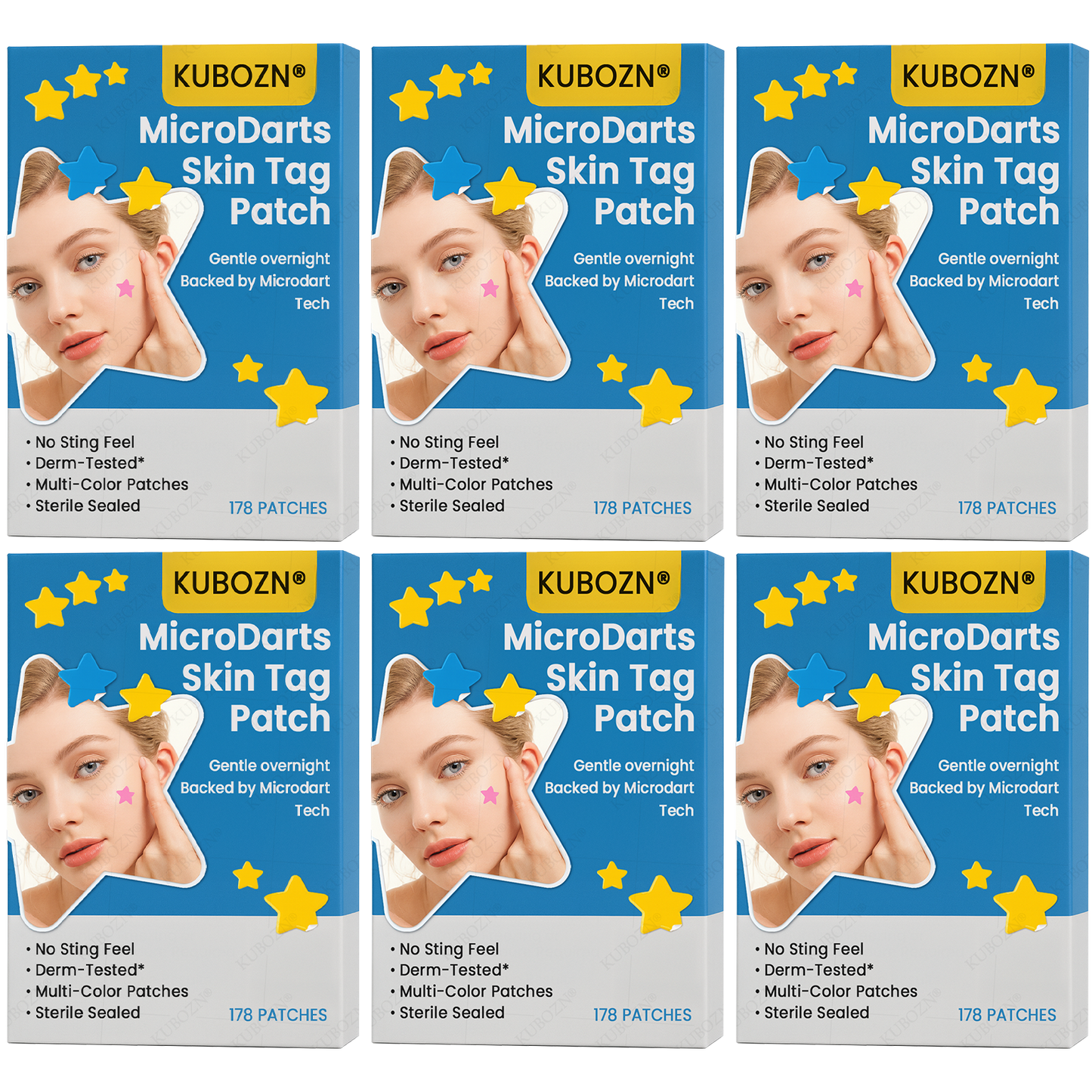 ✨ KUBOZN® MicroDarts Skin Tag Patch – Fun Shapes Edition for Gentle Care 🅱︎ (offer)
