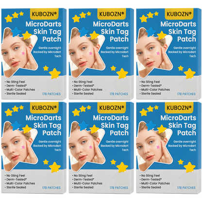 ✨ KUBOZN® MicroDarts Skin Tag Patch – Fun Shapes Edition for Gentle Care 🅱︎ (offer)