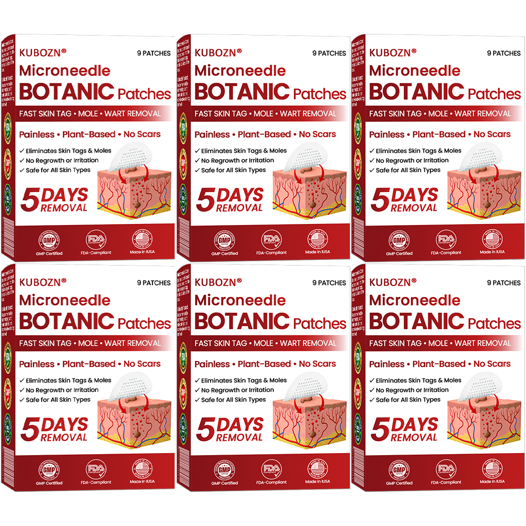 🔥KUBOZN® Microneedle Skin Tag Removal Patches – Visible Results in 5 Days 🅱︎