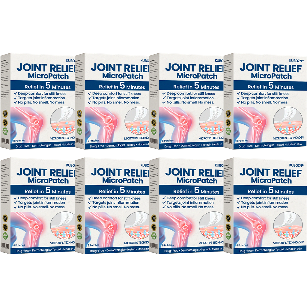 KUBOZN® Joint Relief MicroPatch – Fast Soothing for Knee Pain
