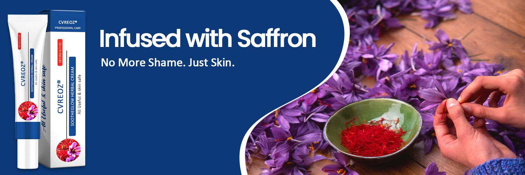 CVREOZ® SootheGlow Herbal Cream 16 lazy image tablet