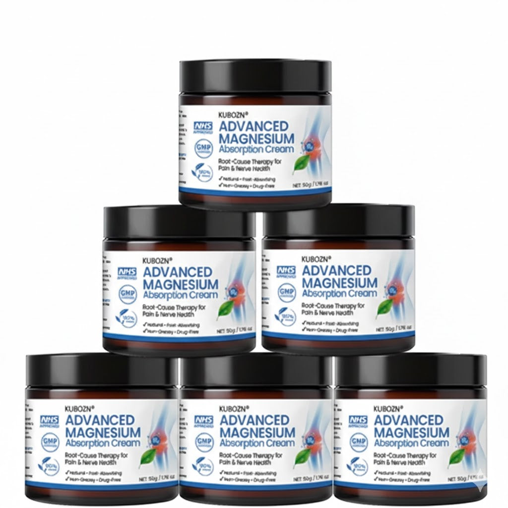 ✅KUBOZN® Advanced Magnesium Absorption Cream for Arthritis, Neuropathy & Joint Pain